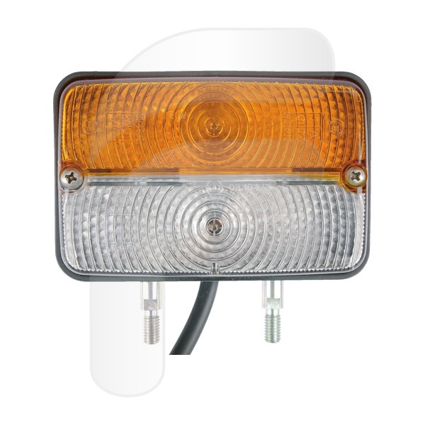 DOUBLE SIDED FRONT-REAR COMBINED LIGHT